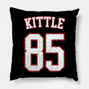 George Kittle Vintage Football Pillow