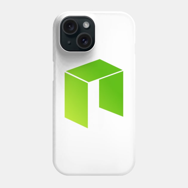 NEO Cryptocurrency logo Phone Case by Cryptolife