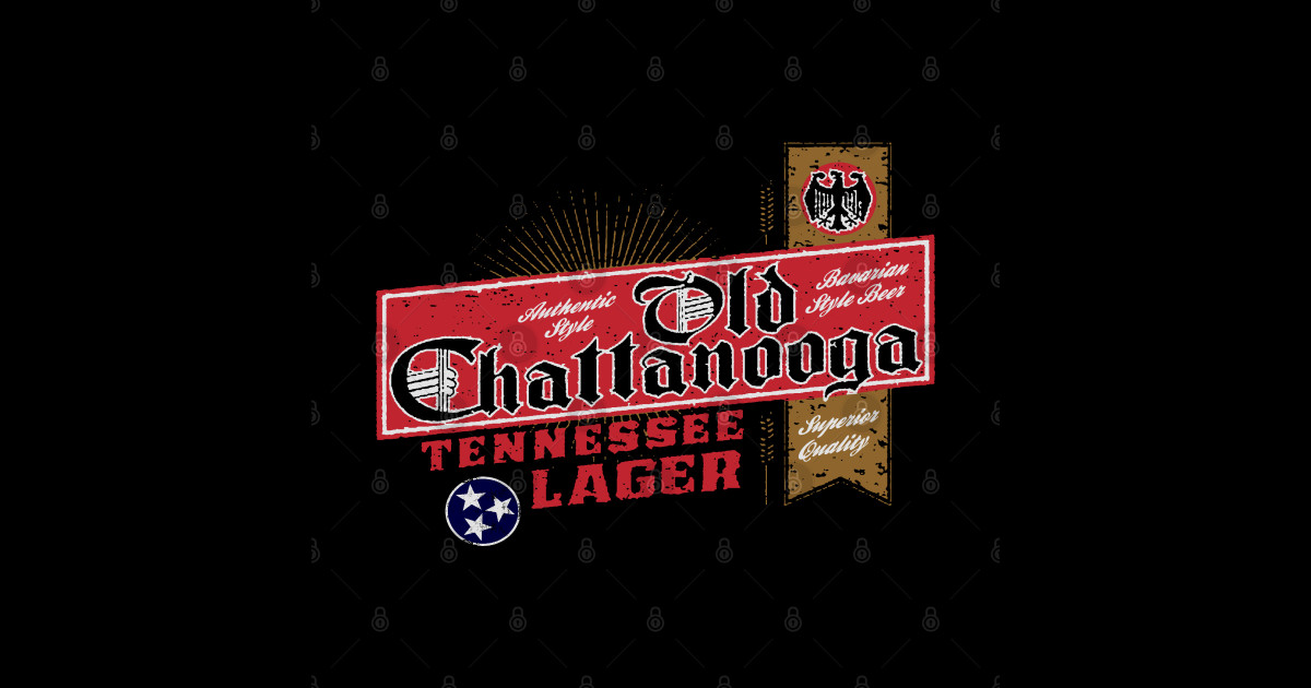 OLD CHATTANOOGA BEER Beer Sticker TeePublic