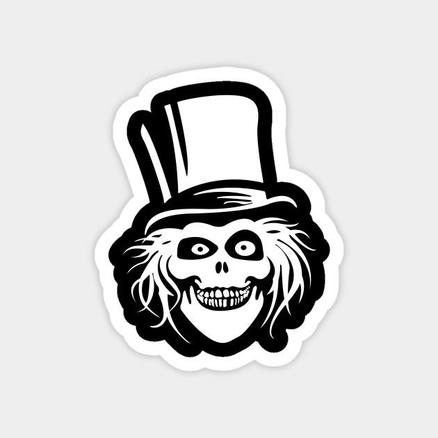 Hatbox Ghost Magnet by wyckedguitarist