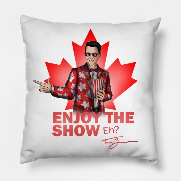 Tanner Zed Eh? Pillow by thouless_art