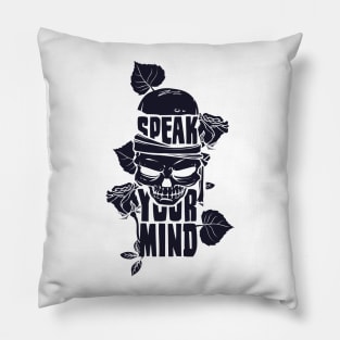 Speak Halloween Pillow