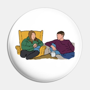 Gogglebox Sophie and Pete Pin