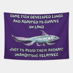 Relatives joke / Why fish evolved to survive on land Tapestry