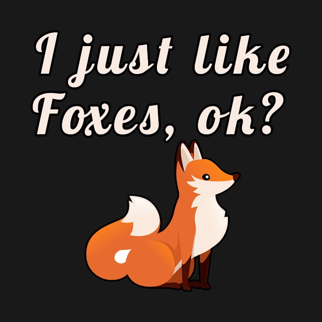 i just like foxes ok by Mamon