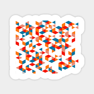 Color Shapes Pattern Magnet