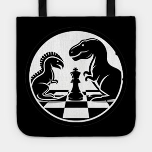 Dinosaur Chess Faceoff Tote