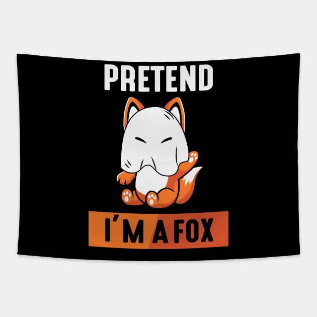 pretend im a Fox Tapestry by MZeeDesigns