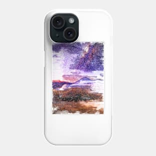 Milkyway Mount Bromo Indonesia. For Space & Astronomy Lovers. Phone Case