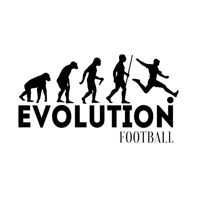 Evolution Of Football - footbal silhouette by yassinebd