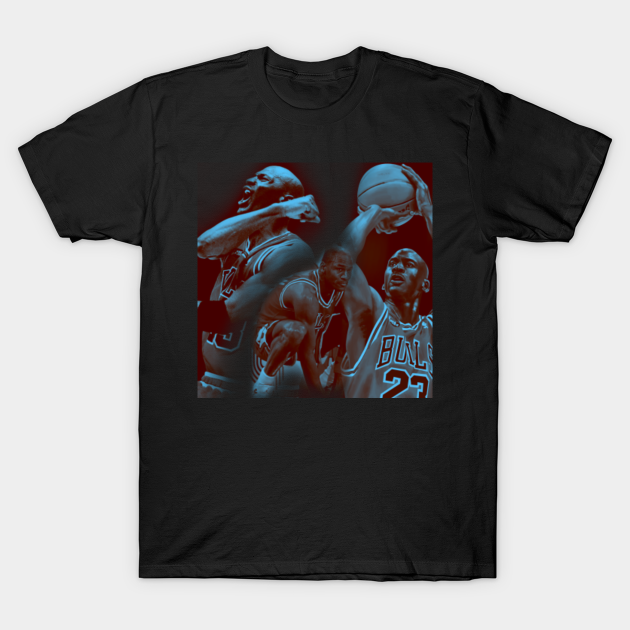 Discover Michael Jordan amazing potrait - Michael Jordan 23 - T-Shirt