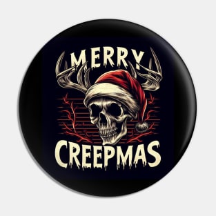 Merry Creepmas Pin