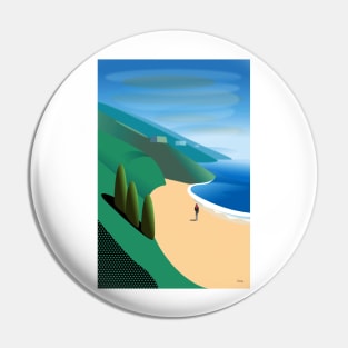 San Gregorio Beach Pin