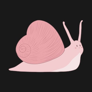 Plain Love Heart Snail T-Shirt