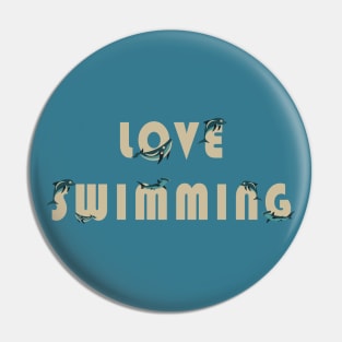 Love swimming with dolphins and whales Pin