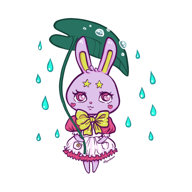 Bunny Rain by YartzanaSerenade