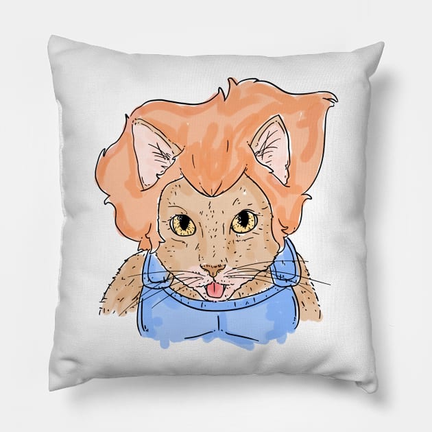 Puppy Lion-o Pillow by EricsonDelfino