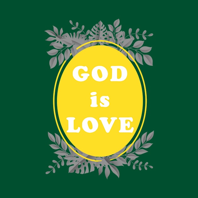 God is Love! by Happy Yogi Shop