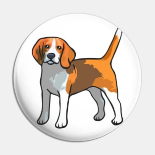 Beagle Dog Pin