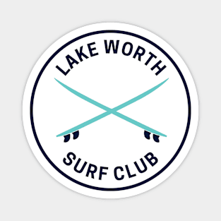 Vintage Lake Worth Florida Surf Club Magnet