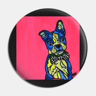 Boston Terrier Gent Pin