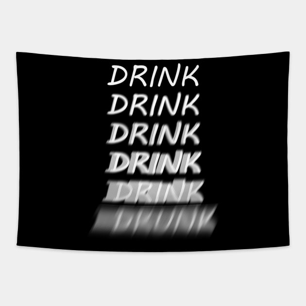 Drink Drunk Tapestry by SiSuSiSu