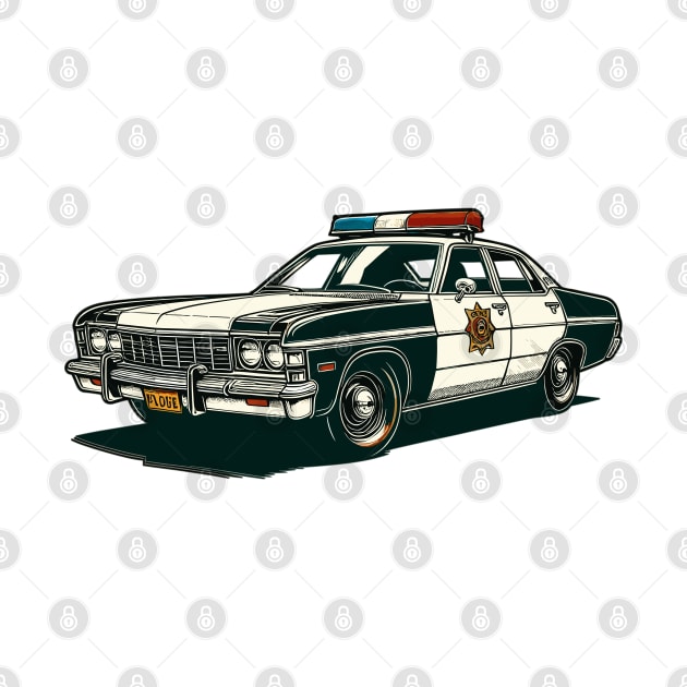 Police car by Vehicles-Art