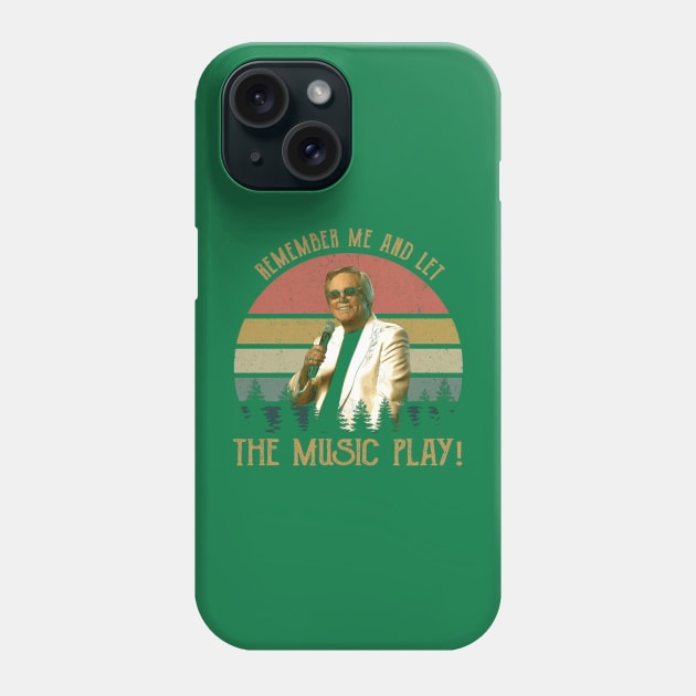 Remember Me And Let The Music Play Love Phone Case by MORACOLLECTIONS