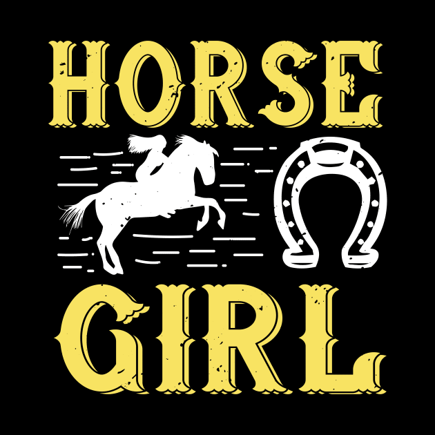 Horse Girl by HelloShirt Design