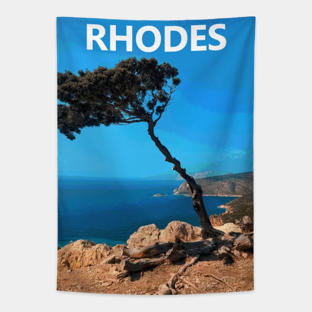 Rhodes Tapestry by greekcorner