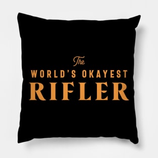 The World's Okayest Rifler Pillow