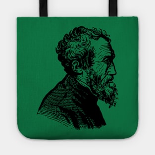 Michelangelo in black and white Tote