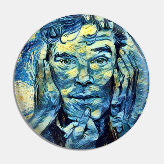 Benedict Cumberbatch Van Gogh Style Pin by todos