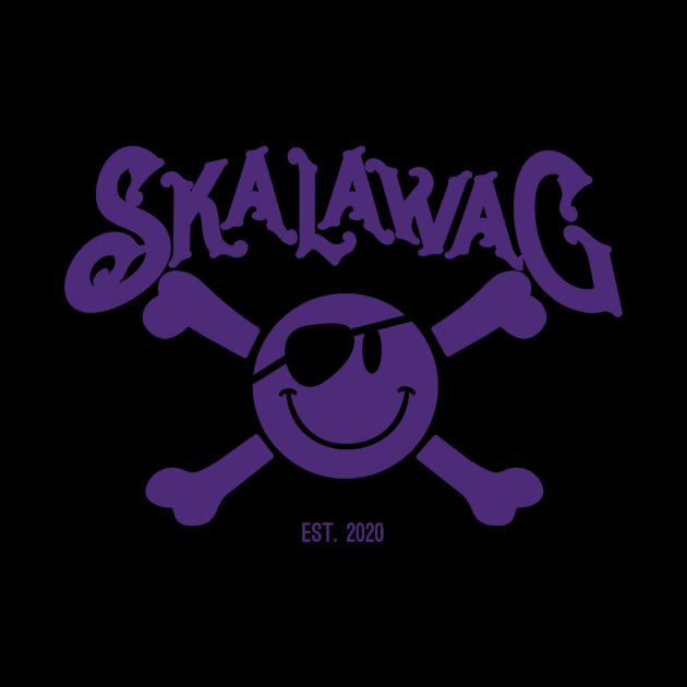 SKALAWAG purple EST. 2020 by ZoinksTeez