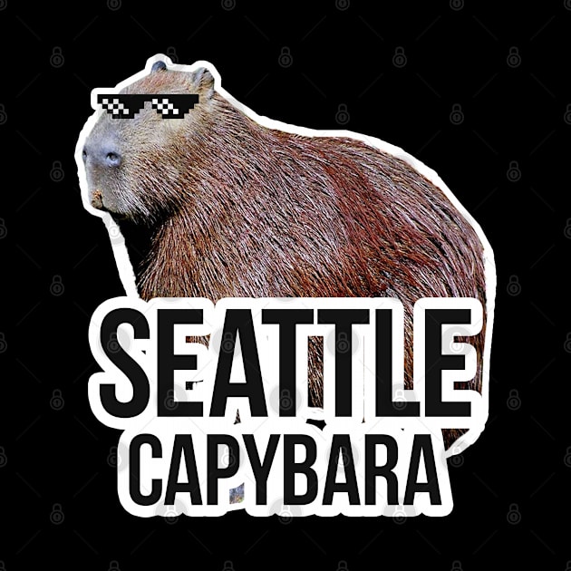 Seattle capybara meme by NeedsFulfilled