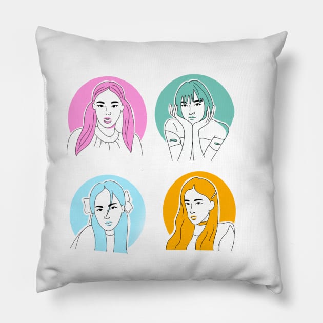 Blackpink Pillow by Mycreation