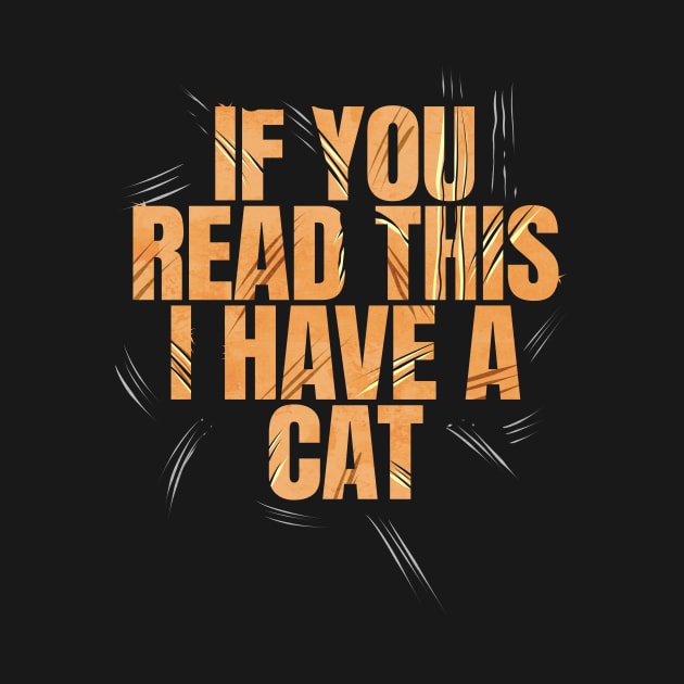 Logo If You Read This I Have A Cat On Purrsday by SinBle