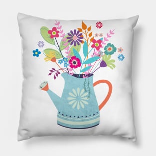 Flower watering can Pillow