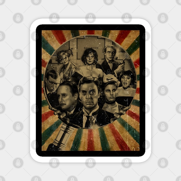 Clue Movie - Vintage Photo Magnet by Janji Joni