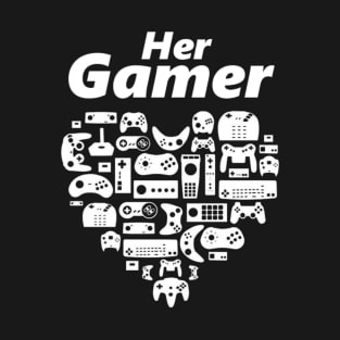 GamerLoveHer T-Shirt