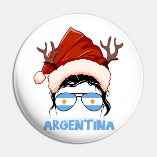 Argentina girl, Argentine Christmas gift , Regalo Navidad Argentina Pin