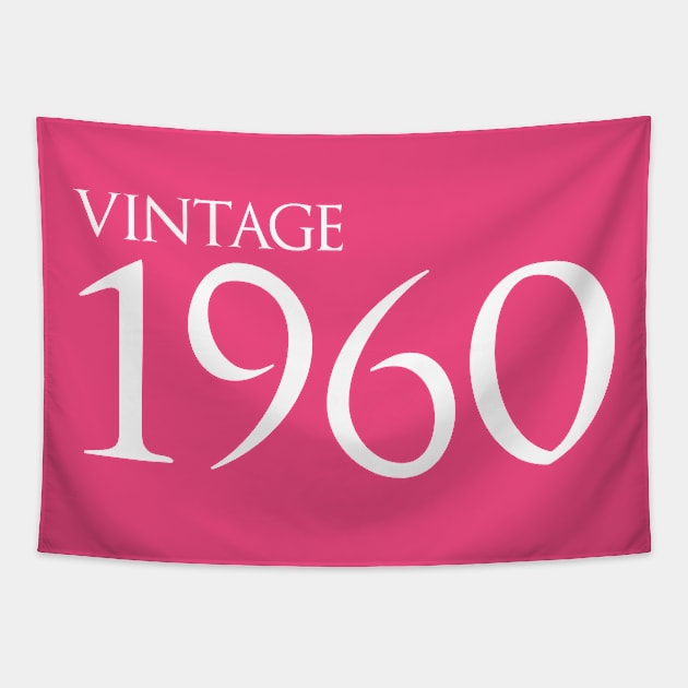 Vintage 1960 Tapestry by GlossyArtTees