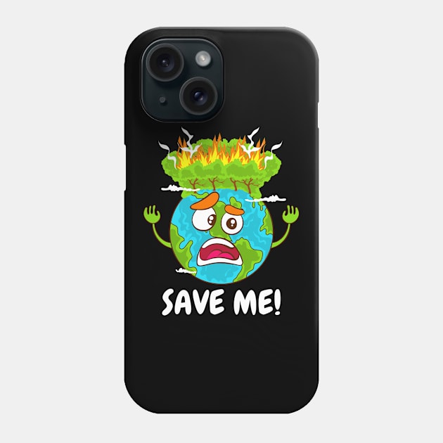 Earth Day Environment Protection No Planet B Climate Change Design Phone Case by Dr_Squirrel