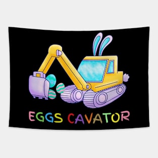 EASTER EGG CAVATOR Tapestry