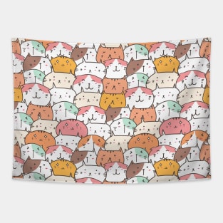 Miaw Paw-sitively Cute - Sweet Cat Tapestry