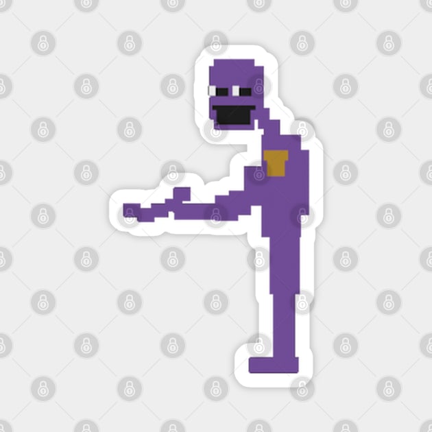 Purple Man: The Man Behind the Slaughter Magnet by artsylab