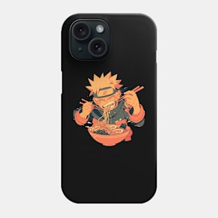 naruto eating Phone Case