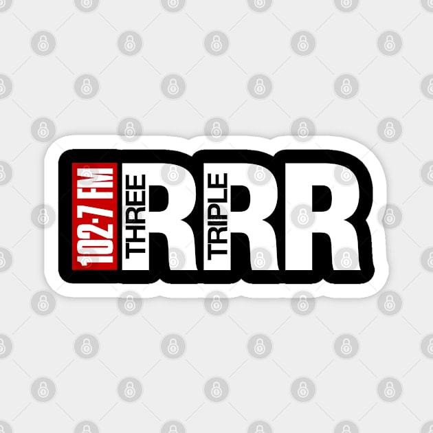 3RRR Melbourne Radio Fan Art Magnet by Timeless Chaos
