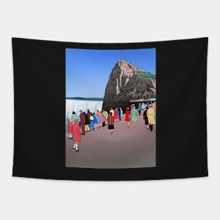 guy billout - gibraltar guy billout Tapestry