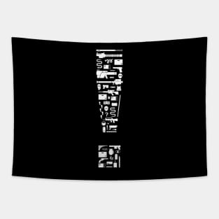 Tac-tee-cal Espionage Action Tapestry